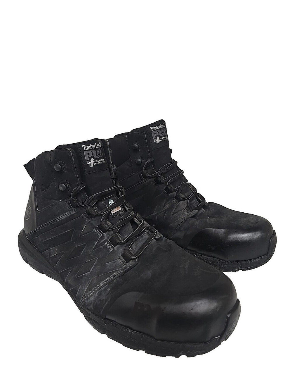 Timberland PRO Men's A297S Radius CTCP Mid Athletic Work Boots Black Size 13W